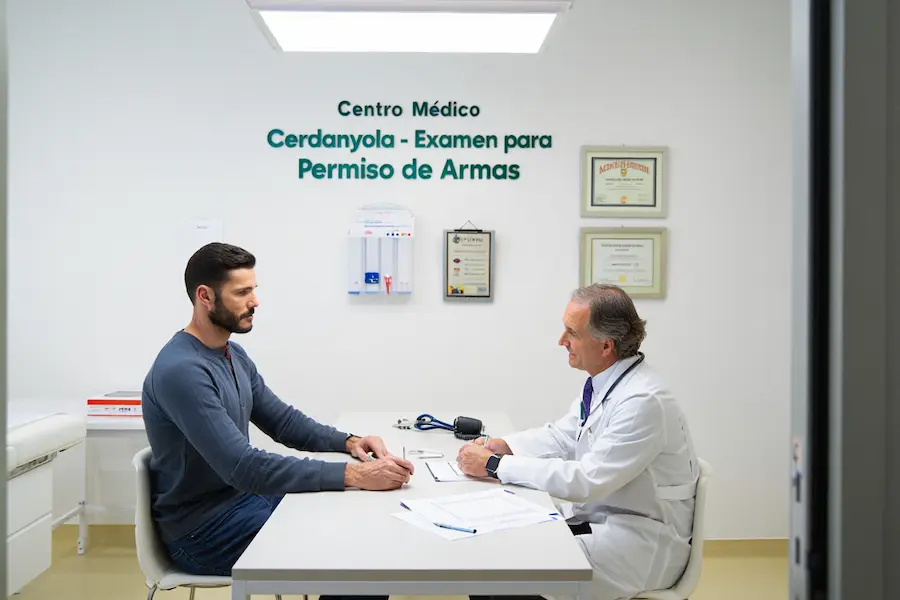 Centro Médico Cerdanyola - Examen para Permiso de Armas