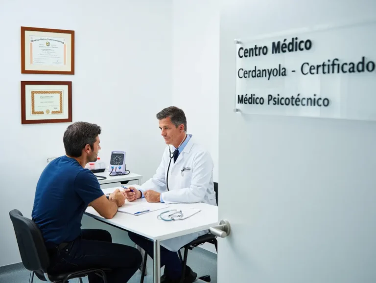 certificado médico psicotécnico renovar carnet conducir