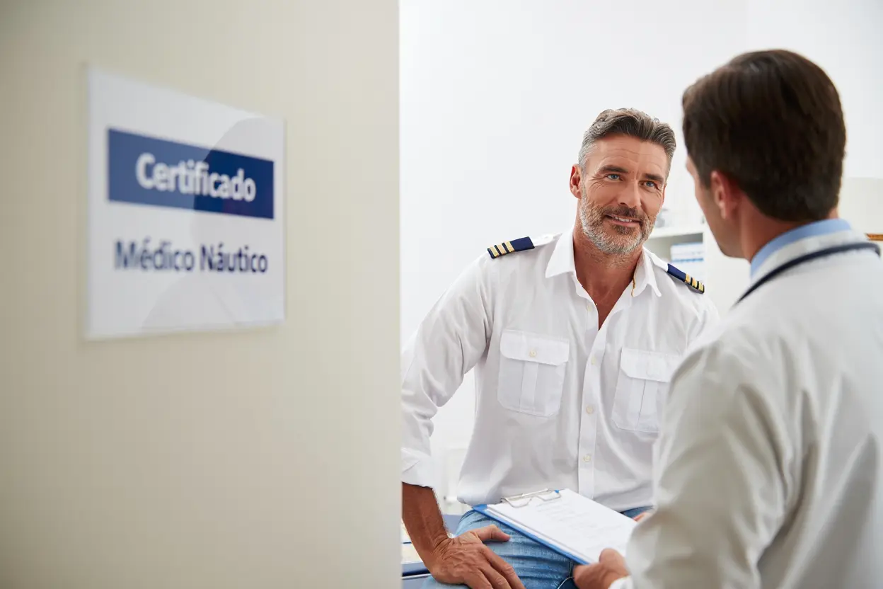 Certificado Médico para Título Náutico