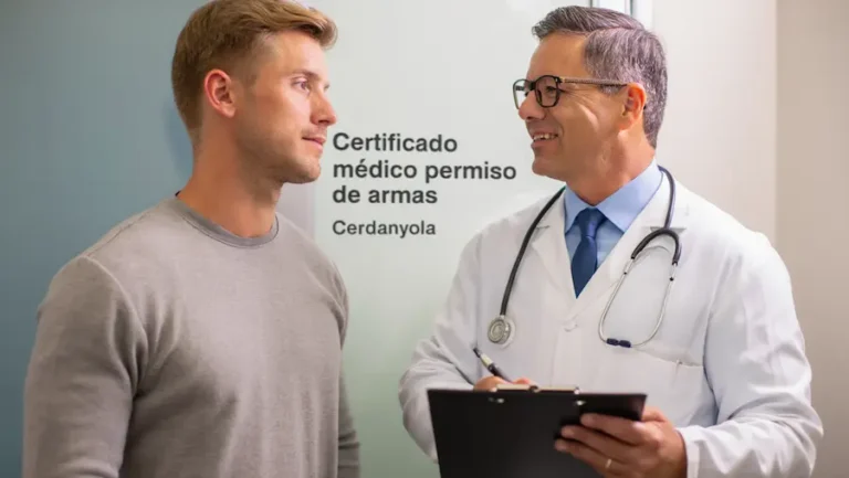 Certificado Médico para Permiso de Armas en Cerdanyola