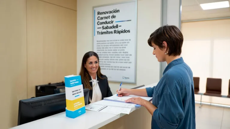 renovar carnet conducir Sabadell