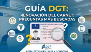 Guía DGT preguntas más buscadas sobre la renovación del carnet (1)