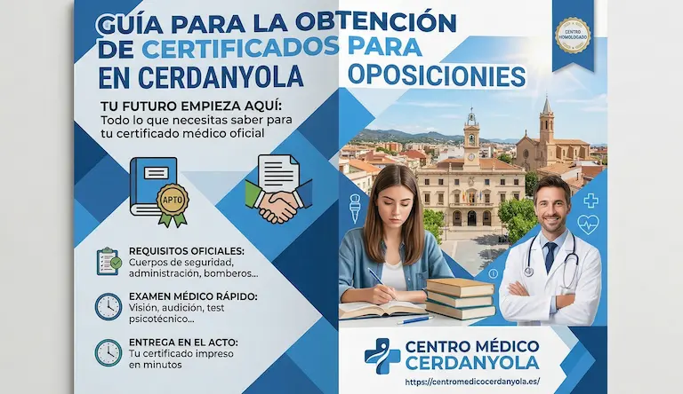 Guía para la Obtención de Certificados para oposiciones en Cerdanyola