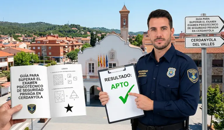 Guía para superar el examen psicotécnico de seguridad privada en Cerdanyola