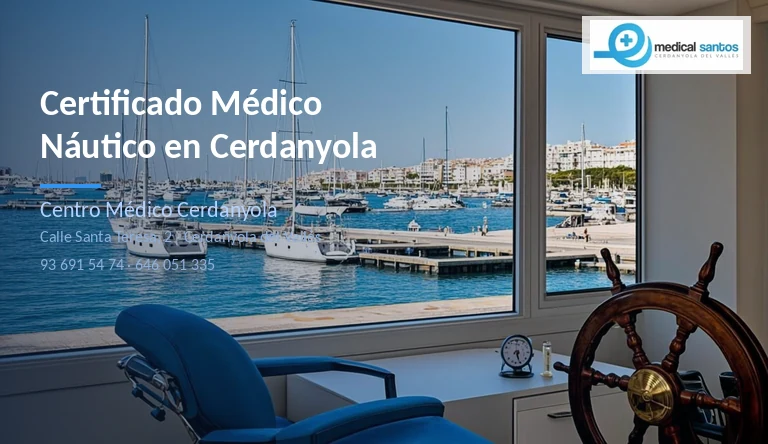 Certificado Médico Náutico en Cerdanyola