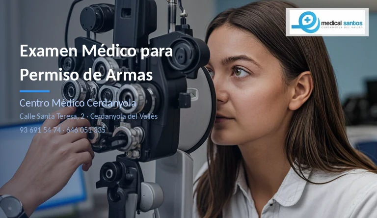 Examen Médico para Permiso de Armas