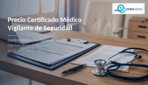 Precio del Certificado Médico para Vigilante de Seguridad