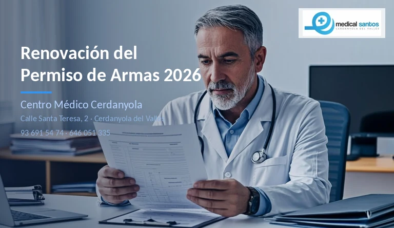 Renovación del Permiso de Armas en Cerdanyola